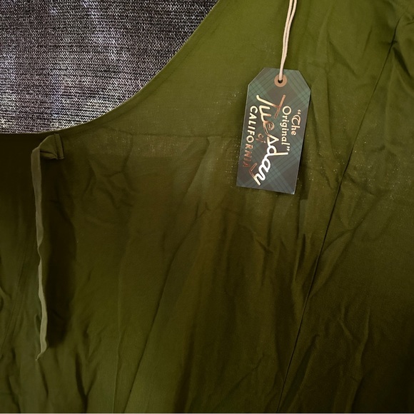 Tuesday of California 4X Ingrid Overalls Cilantro NWT - Picture 5 of 6